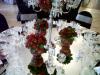 Guest table with candelabra Patricia de Faria and Joao Soares at CHEZ CHARLENE